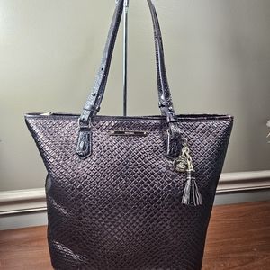 Brahmin Bronze Java Asher Melbourne leather Tote handbag